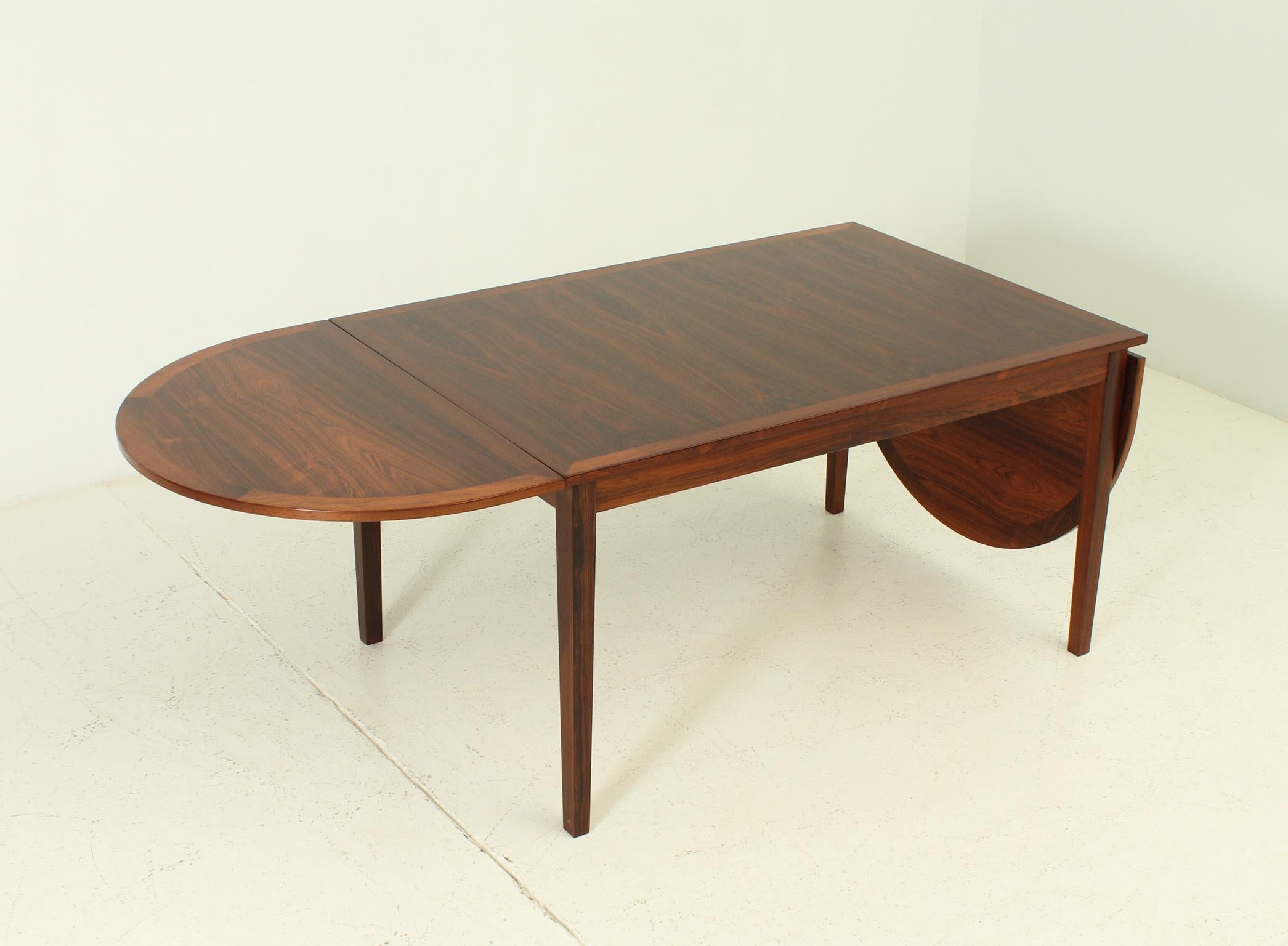 Mid-20th Century Exceptional Dining Table by Kay Winding, Denmark, 1960's For Sale
