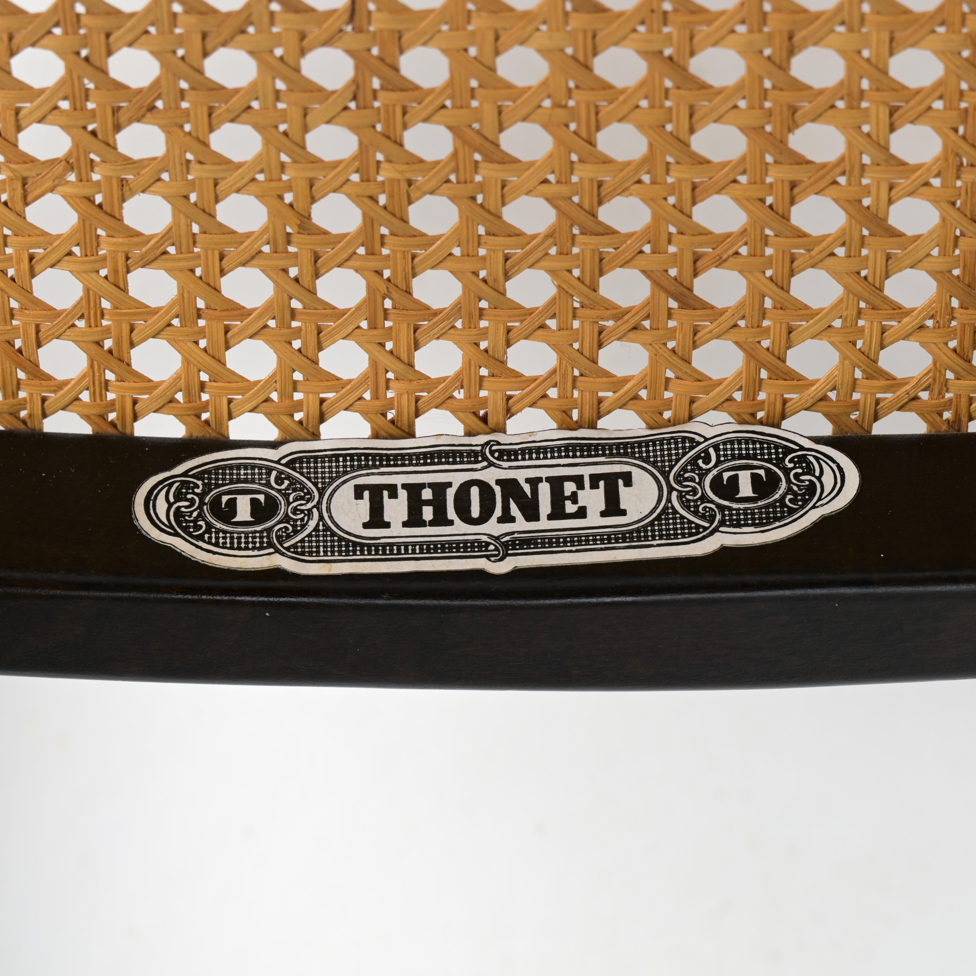 Exceptional Rocking Chair by Thonet For Sale 8