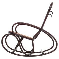 Antique Exceptional Rocking Chair by Thonet