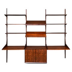 Vintage Exceptional Rosewood Wall Unit by Poul Cadovius, ca. 1965
