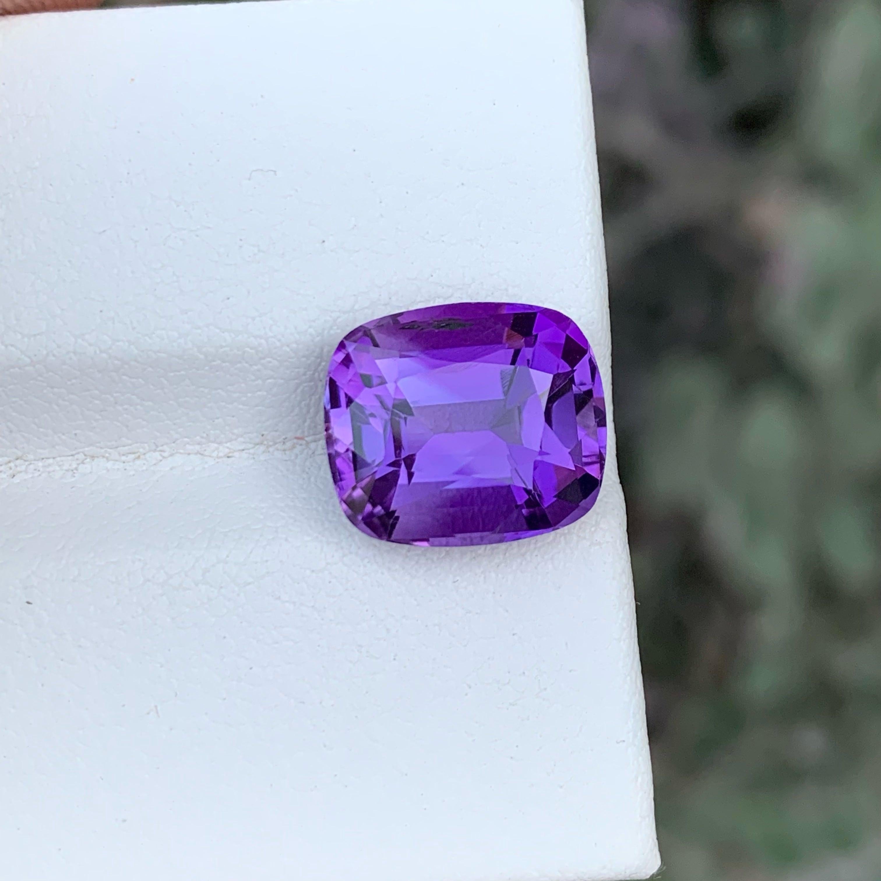 Exceptional Royal Purple Amethyst Stone, Available for sale at wholesale price natural high quality at 6.80 Carats Eye Clean Clarity Loose Amethyst From Brazil.
 
Product Information:
GEMSTONE TYPE:	Exceptional Royal Purple Amethyst