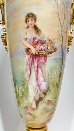 Exceptional Royal Vienna Porcelain Vase