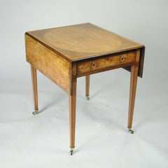 Exceptional Satinwood Pembroke Table