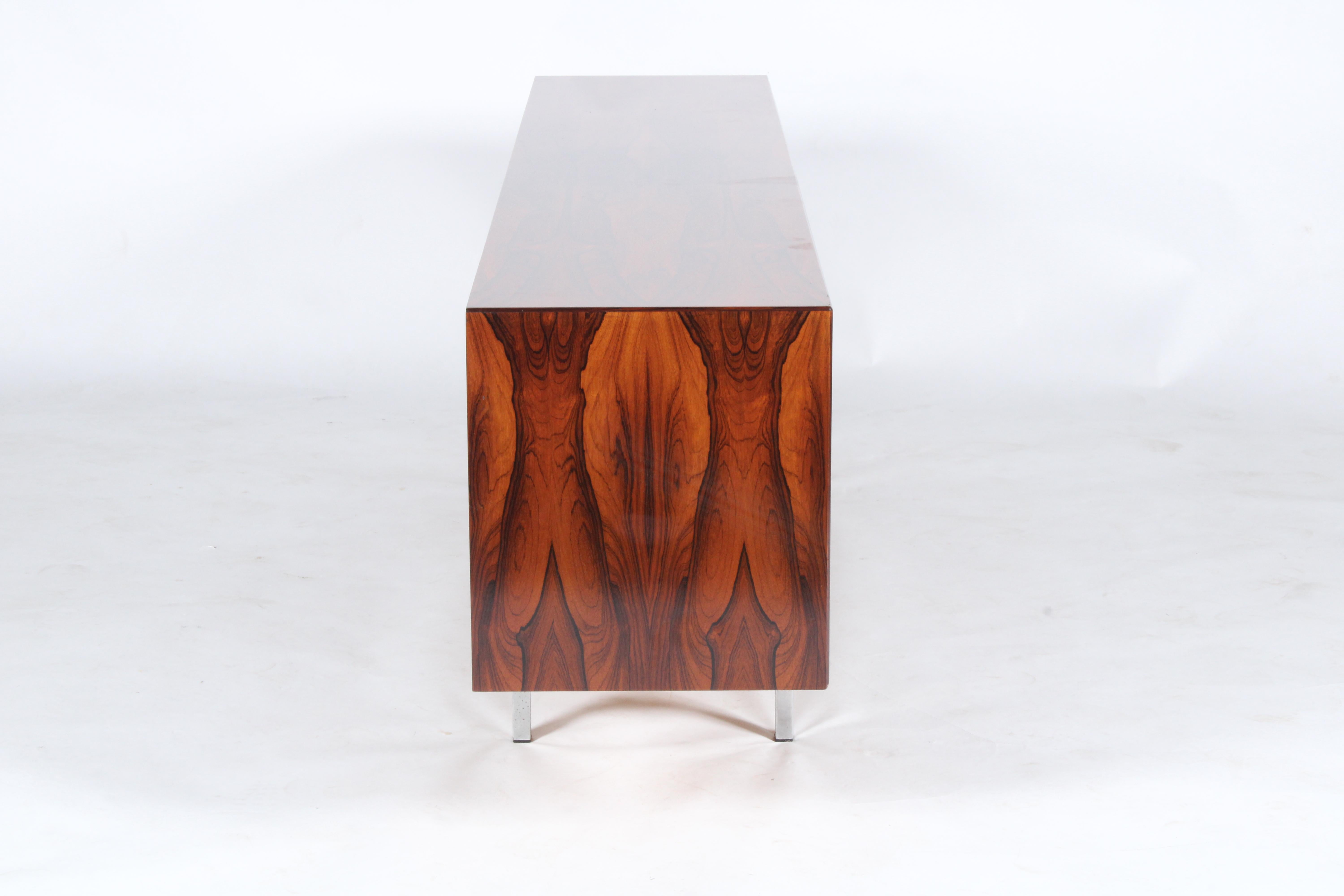 Exceptional Scandinavian  Rio Rosewood Sideboard By Fredrik A Kayser For Sale 7