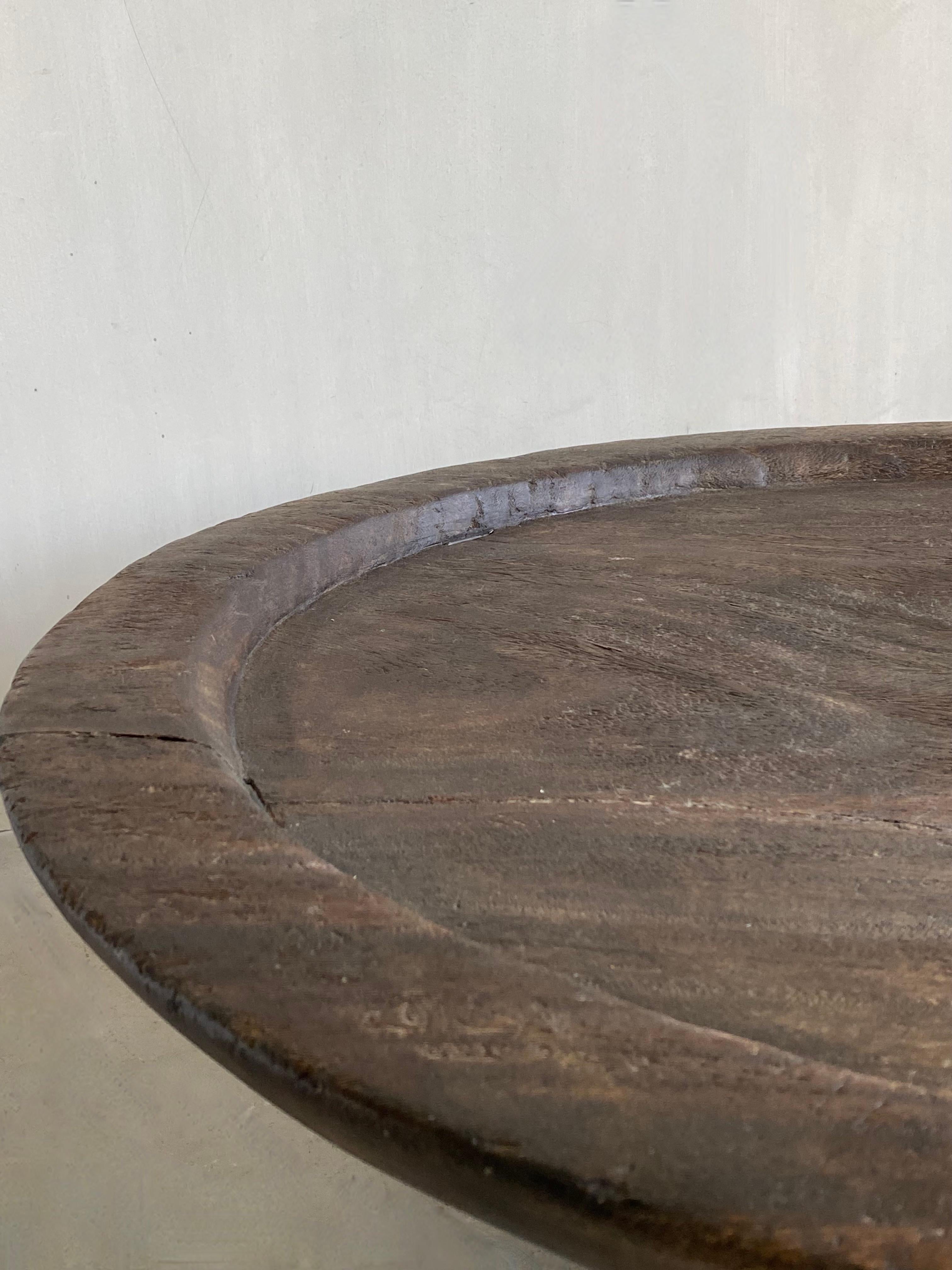Oak Exceptional Sculpted Coffee Table