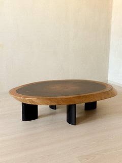 Exceptional Sculptural Coffee Table Attributed to Charlotte Perriand, France, c.