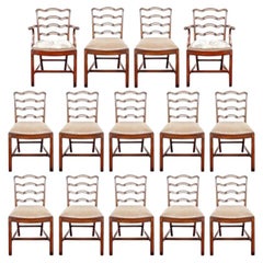 Exceptional Set Of 14 Chippendale Style Dining Chairs From Smith & Watson