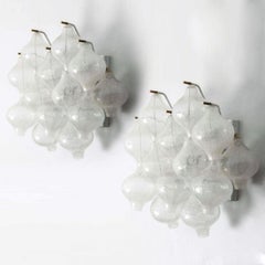 Exceptional Set of 4 Kalmar 'Tulipan' Light Fixtures, 1960s