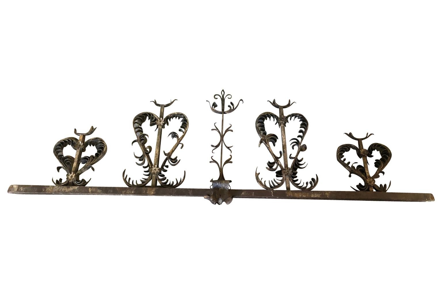 Exceptional Set of Spanish Late 16th-Early 17th Century Iron Gates For Sale 9