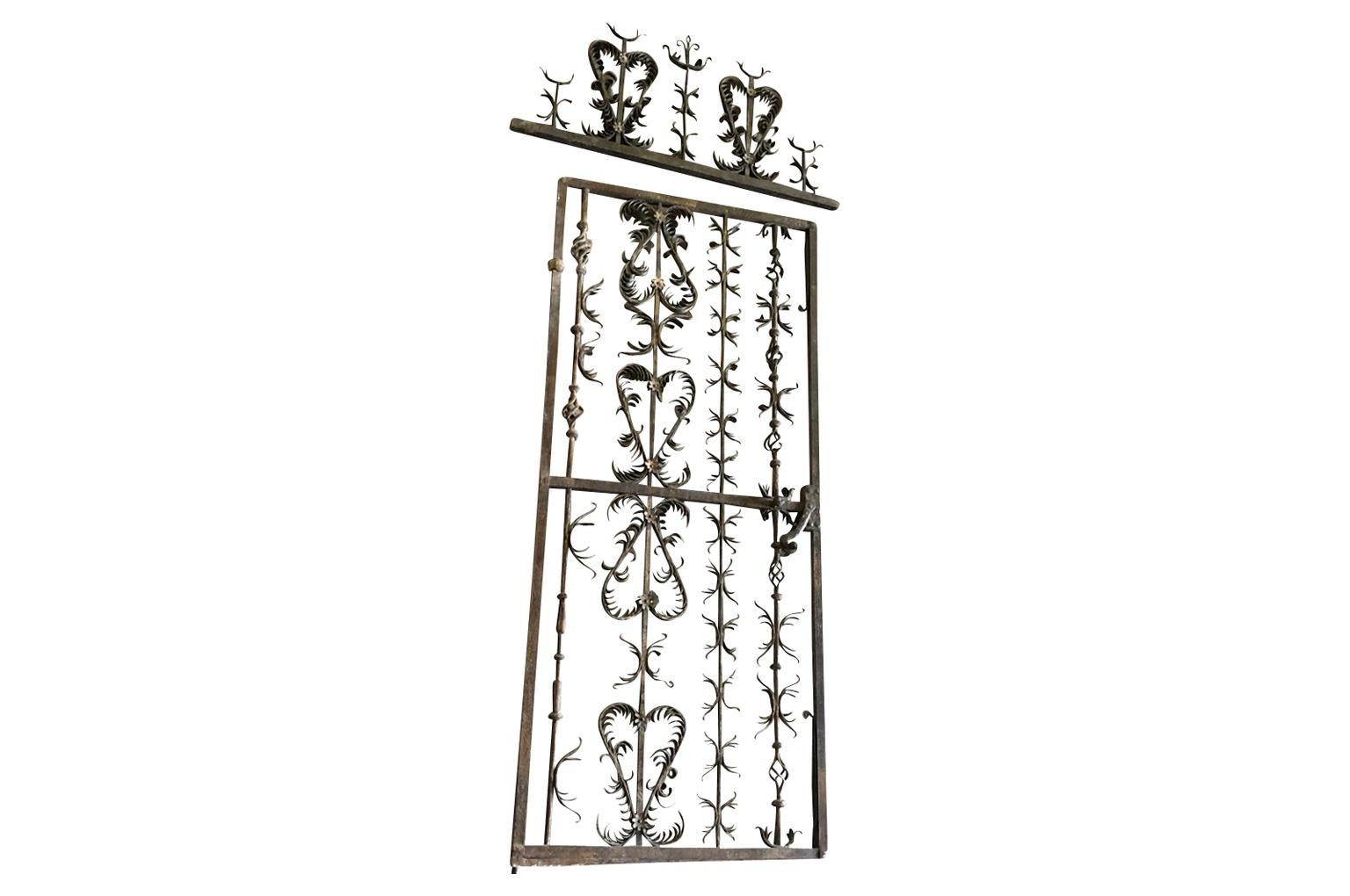 Forged Exceptional Set of Spanish Late 16th-Early 17th Century Iron Gates For Sale