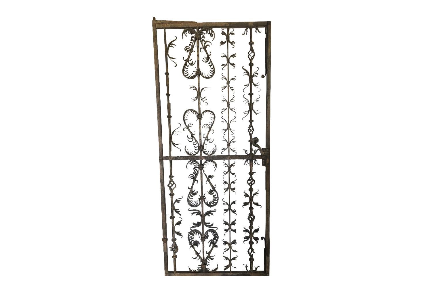 Exceptional Set of Spanish Late 16th-Early 17th Century Iron Gates For Sale 4