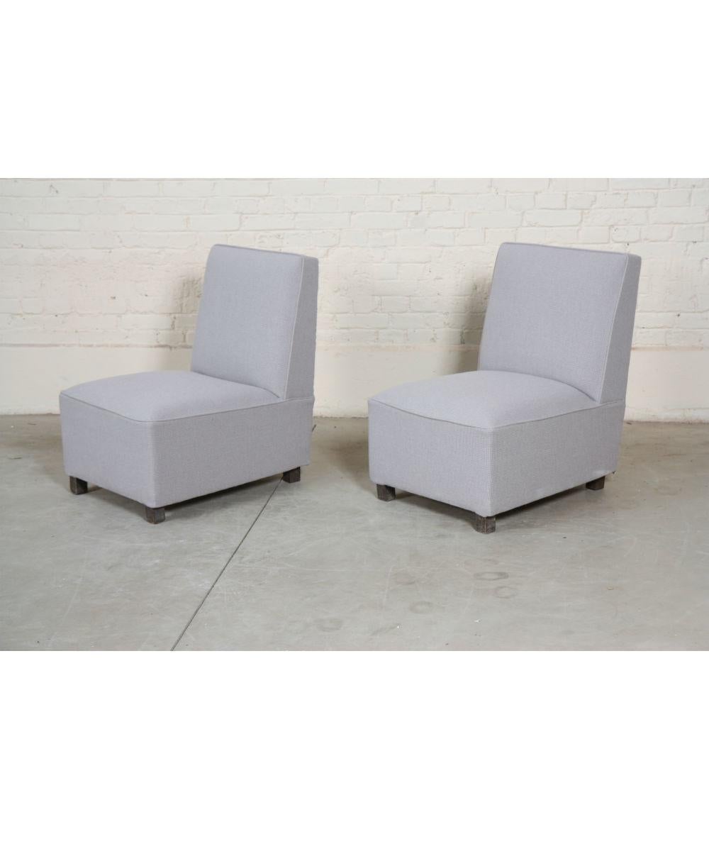 Indian Exceptional Set of Two Lounge Seats by Pierre Jeanneret and Le Corbusier