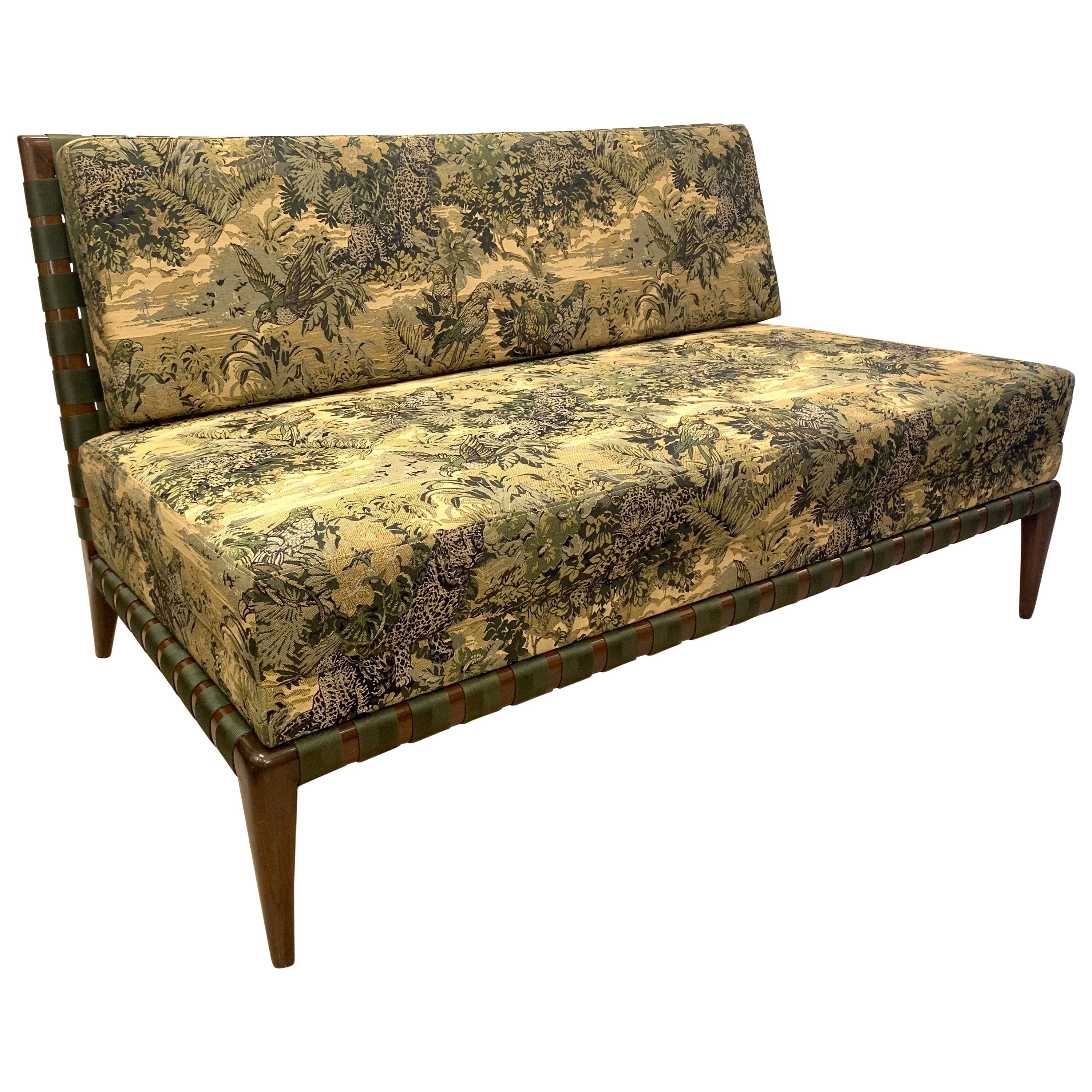 Exceptional Settee in the Robsjohn-Gibbings Style For Sale