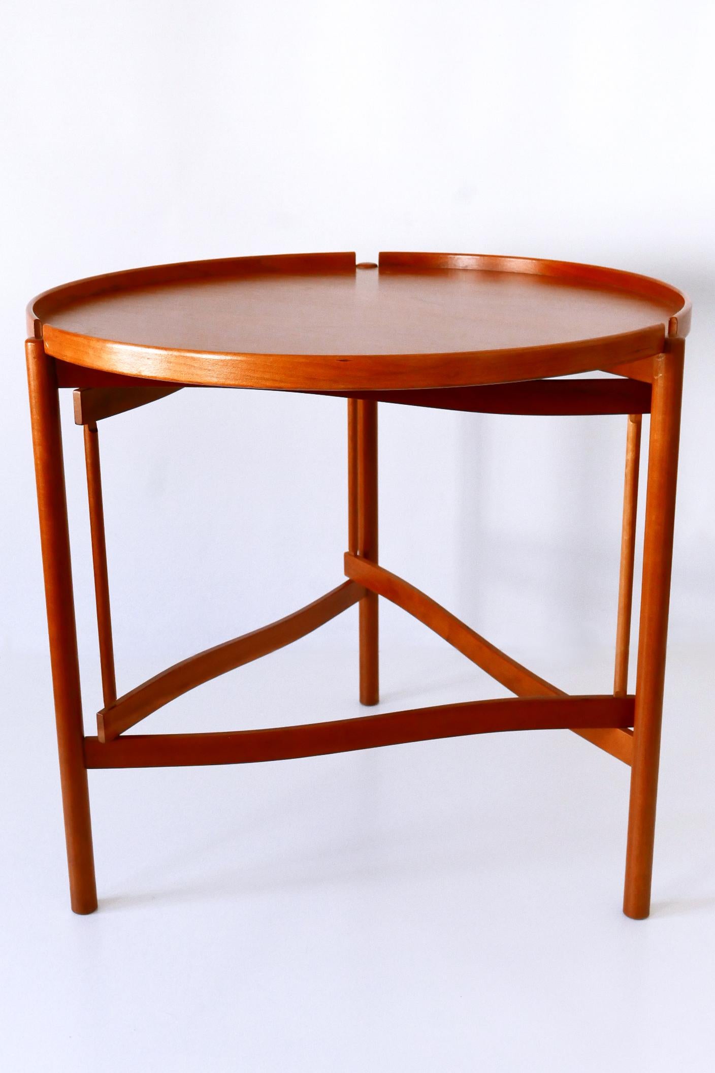 Exceptionnelle table d'appoint Tema par Hans Johansson pour Karl Andersson & Sönerson Suède en vente 3