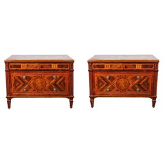 Exceptional, Signed, 18th Century Commodes