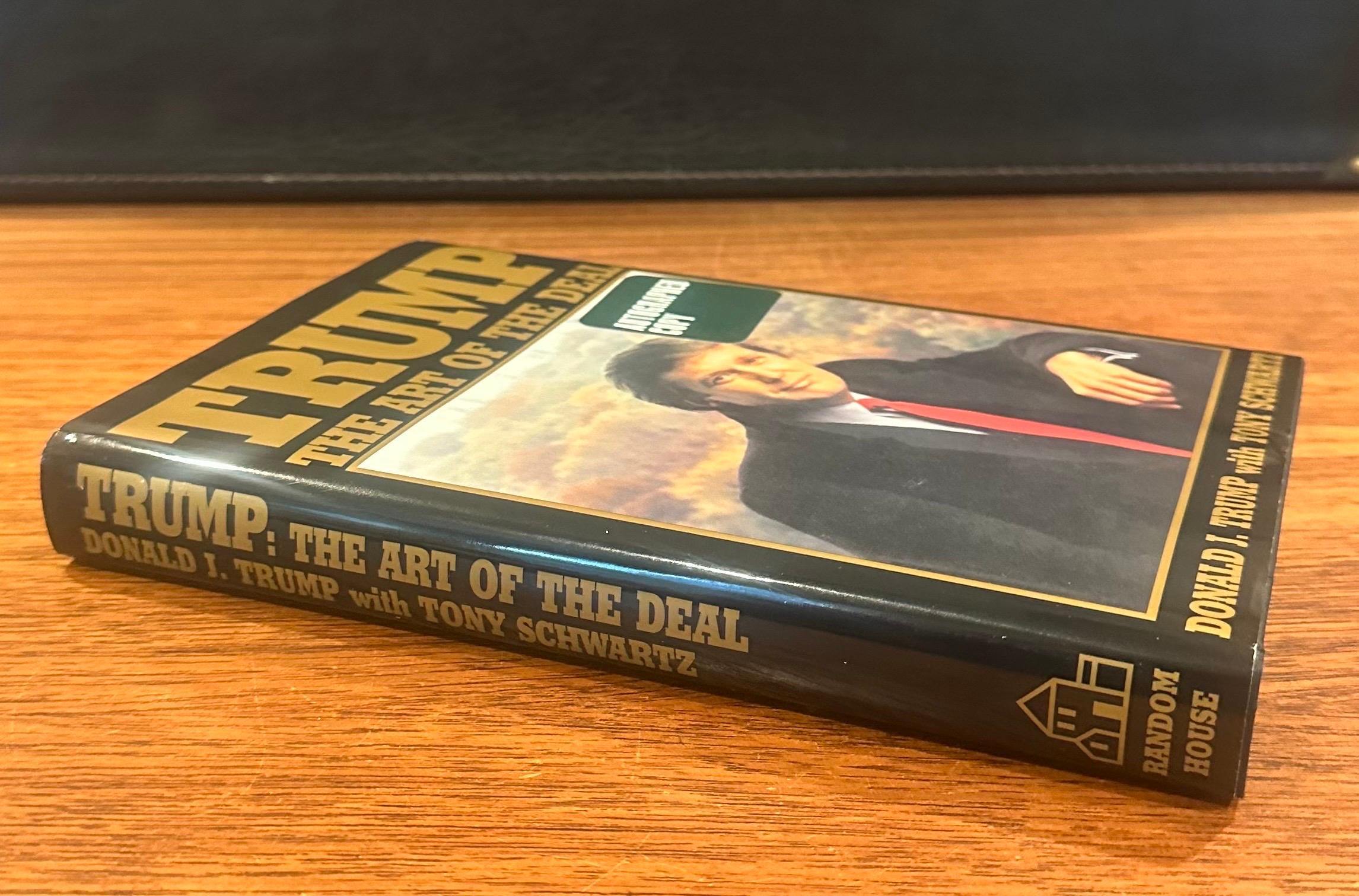 Exceptional Signed Donald Trump: The Art of the Deal, 1987 First
