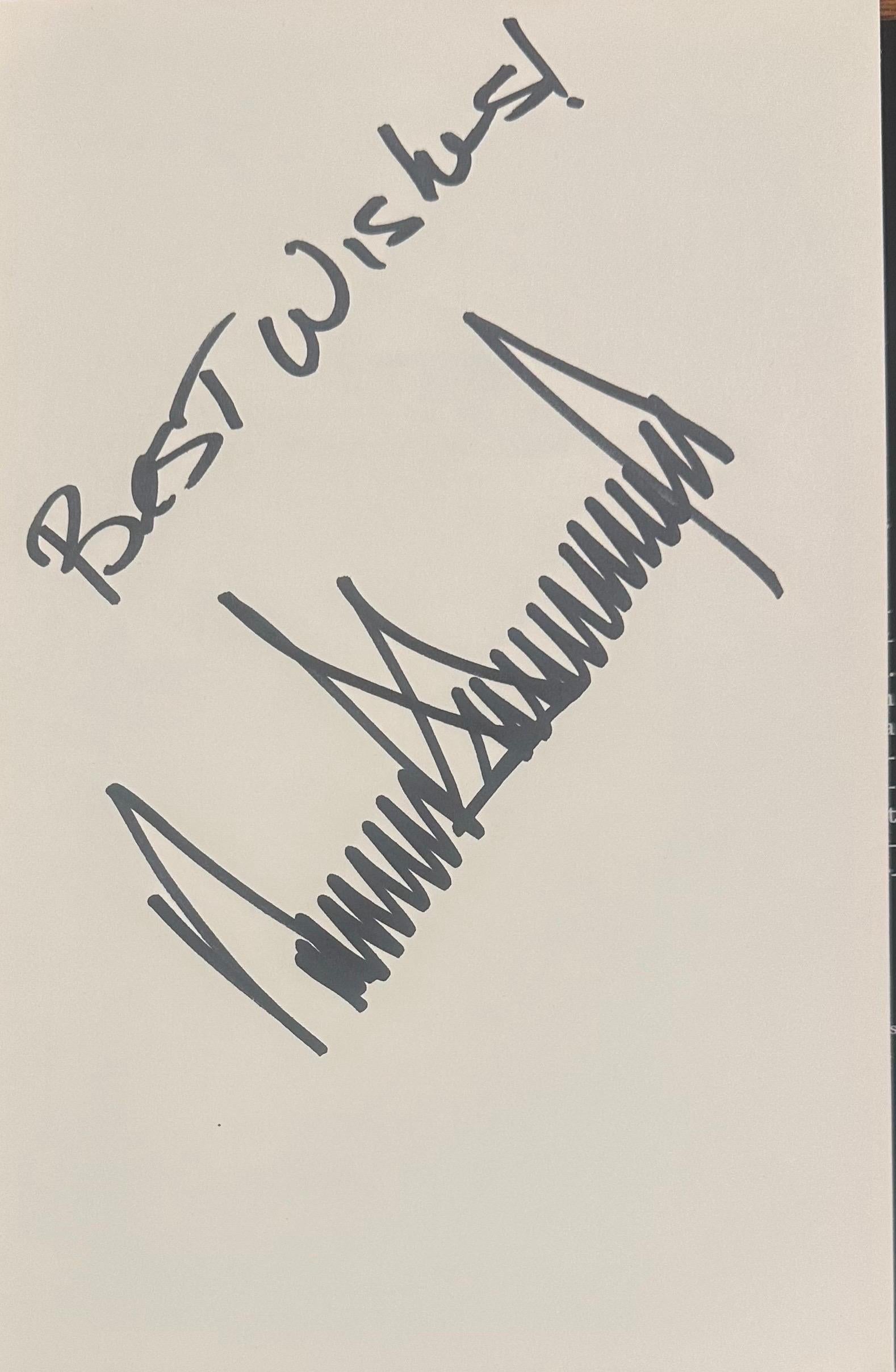 Exceptional Signed Donald Trump: The Art of the Deal, 1987 First