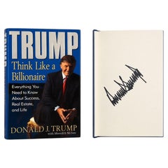 Exceptional Signed Donald Trump: Think Like a Billionaire, 2004 First Edition