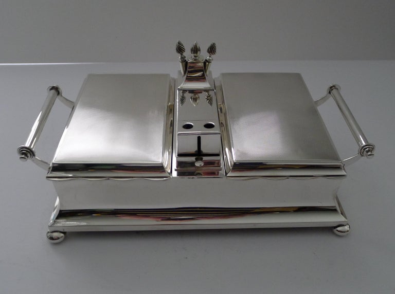 cigarette compendium Exceptional Silver Cigar Box/Smoking Compendium by Mappin and Webb For Sale at 1stDibs cigarette compendium Exceptional Silver Cigar Box/Smoking Compendium by Mappin and Webb For Sale at 1stDibs