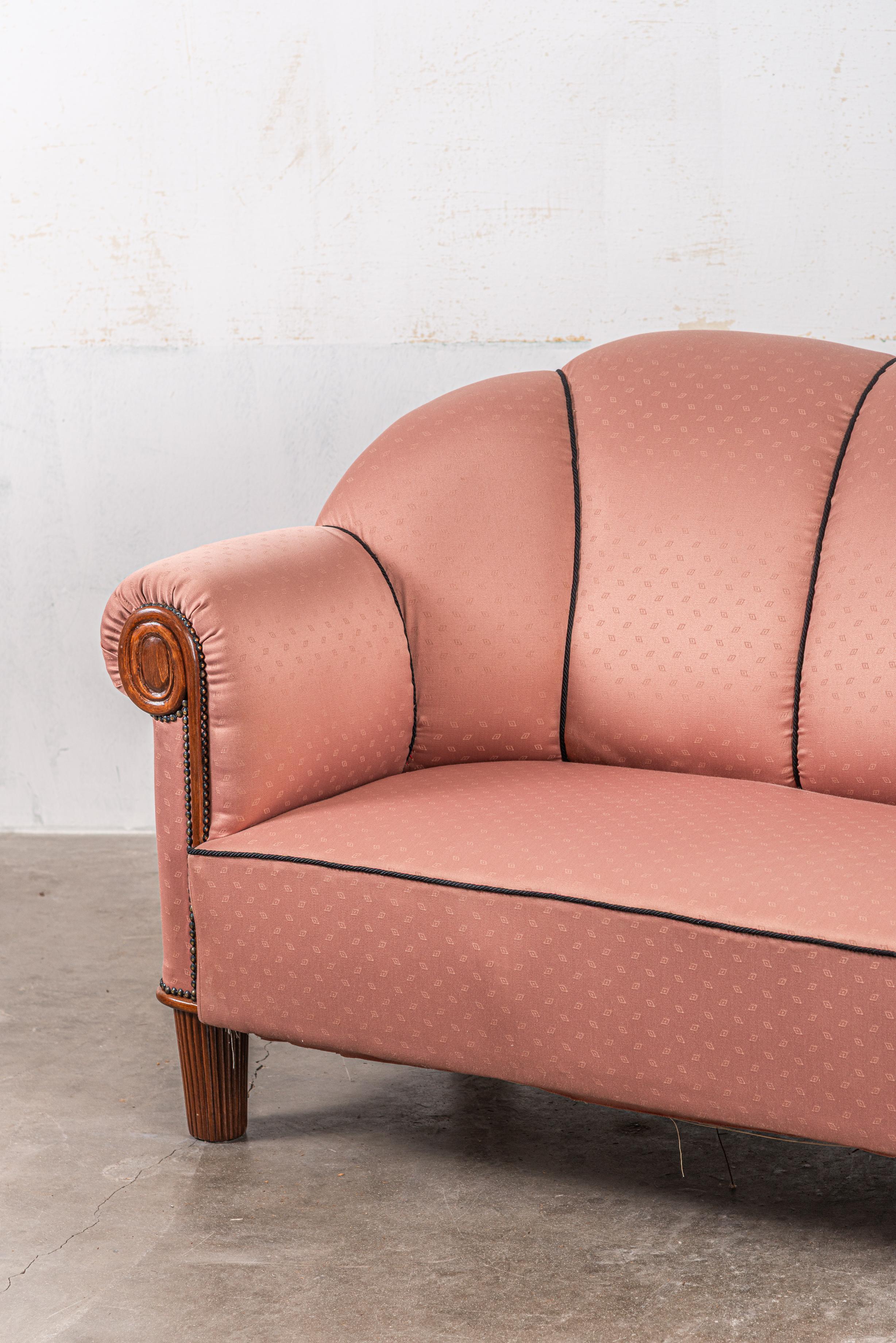 Exceptionnel canapé d'Otto Prutscher pour Thonet 1919 en vente 3