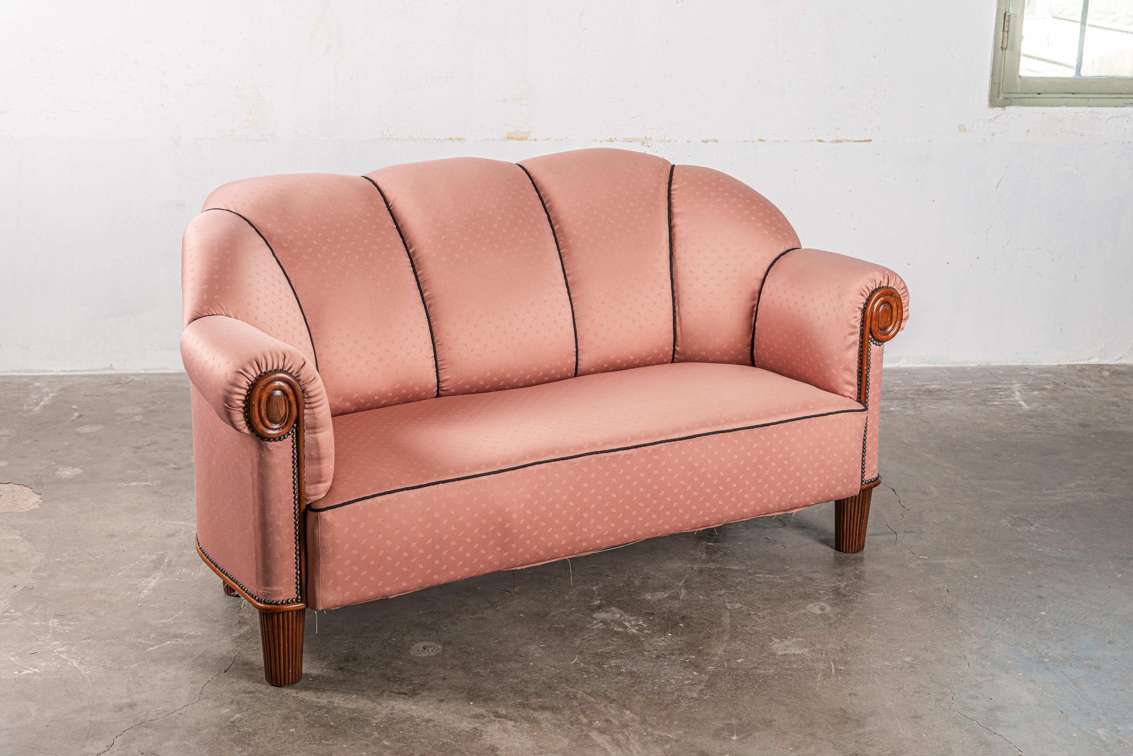 Exceptionnel canapé d'Otto Prutscher pour Thonet 1919 en vente 6
