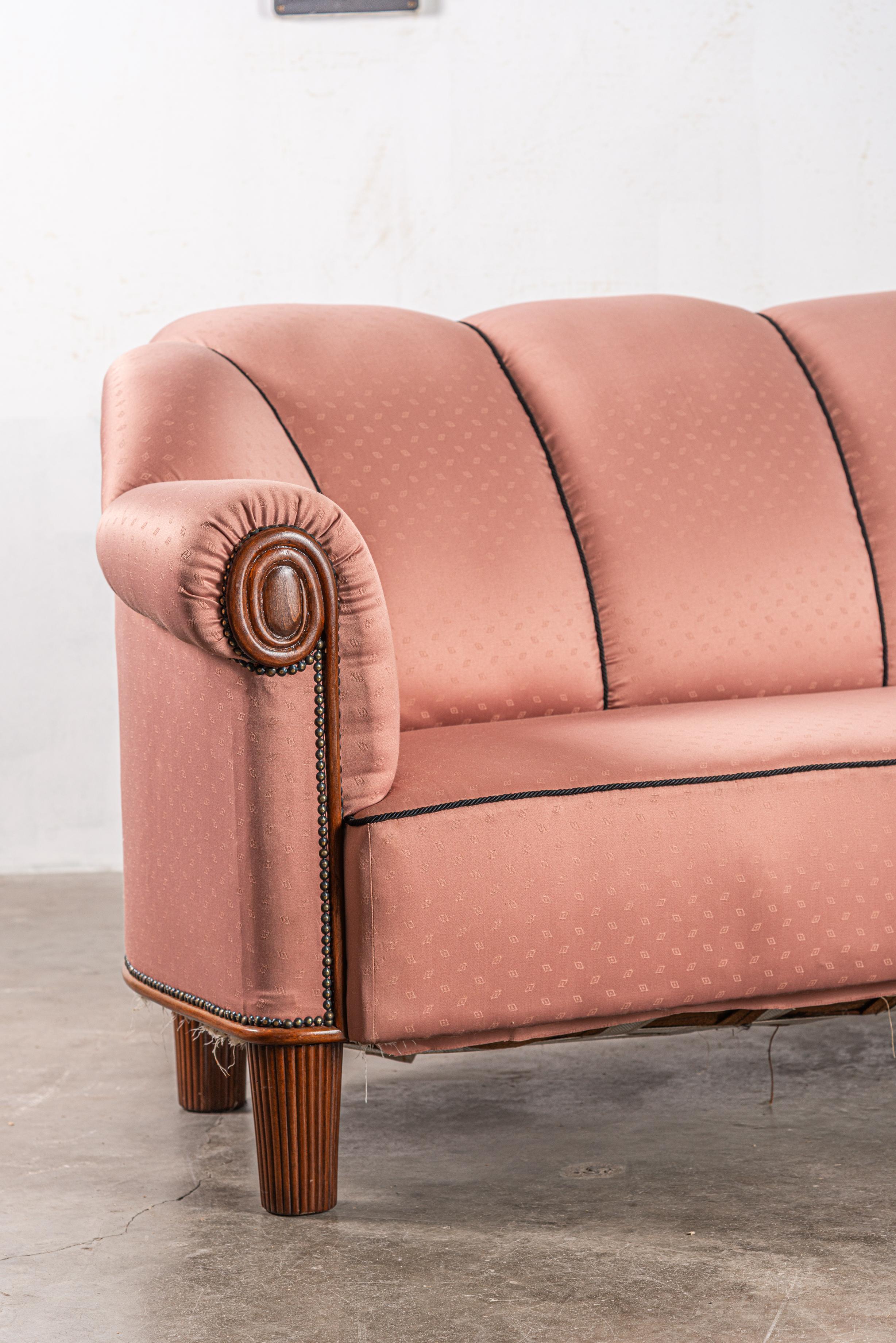 Exceptionnel canapé d'Otto Prutscher pour Thonet 1919 en vente 8