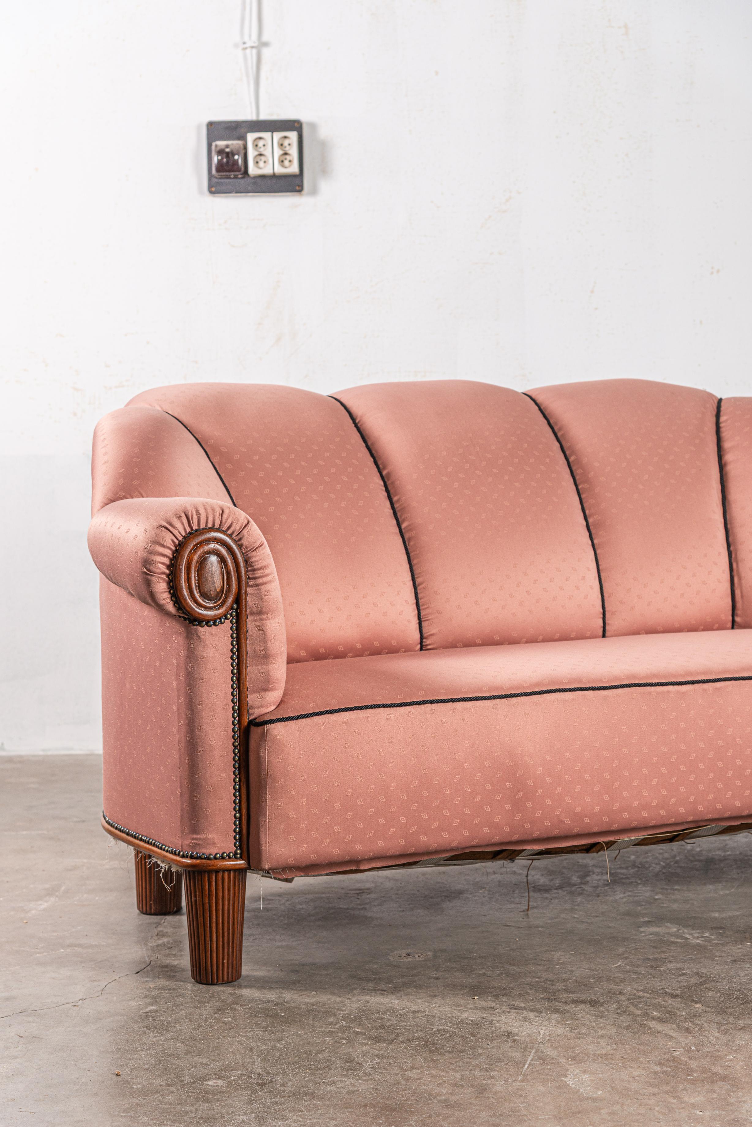 Exceptionnel canapé d'Otto Prutscher pour Thonet 1919 en vente 9