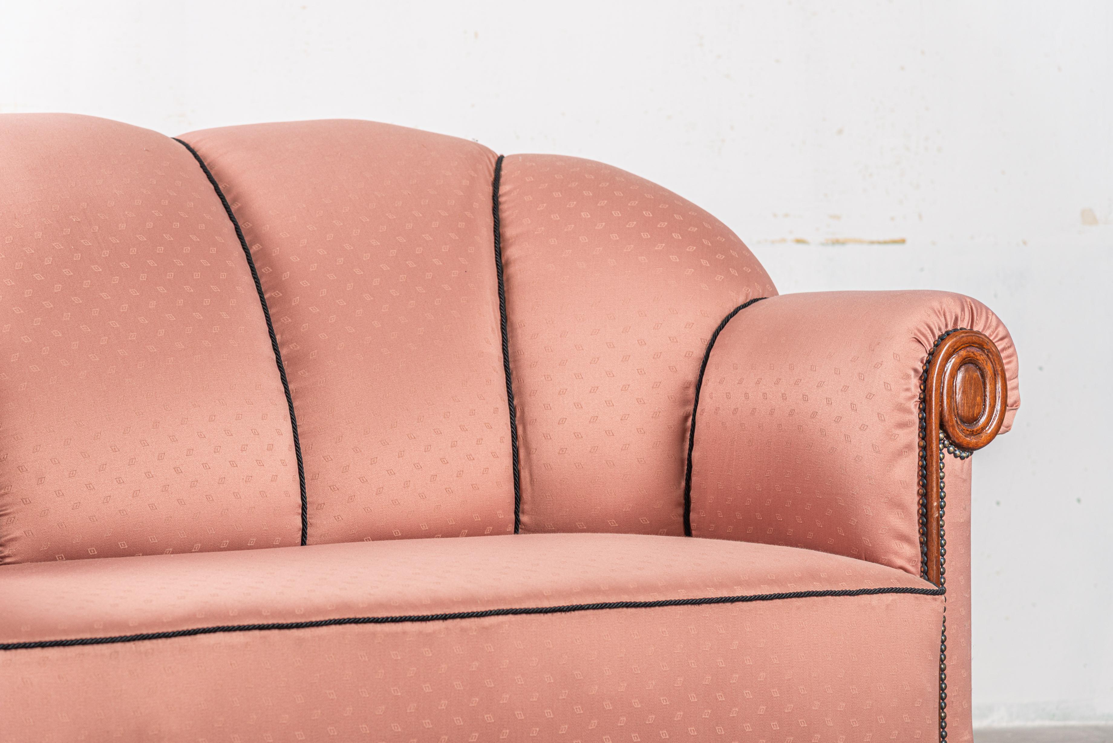 Exceptionnel canapé d'Otto Prutscher pour Thonet 1919 en vente 11