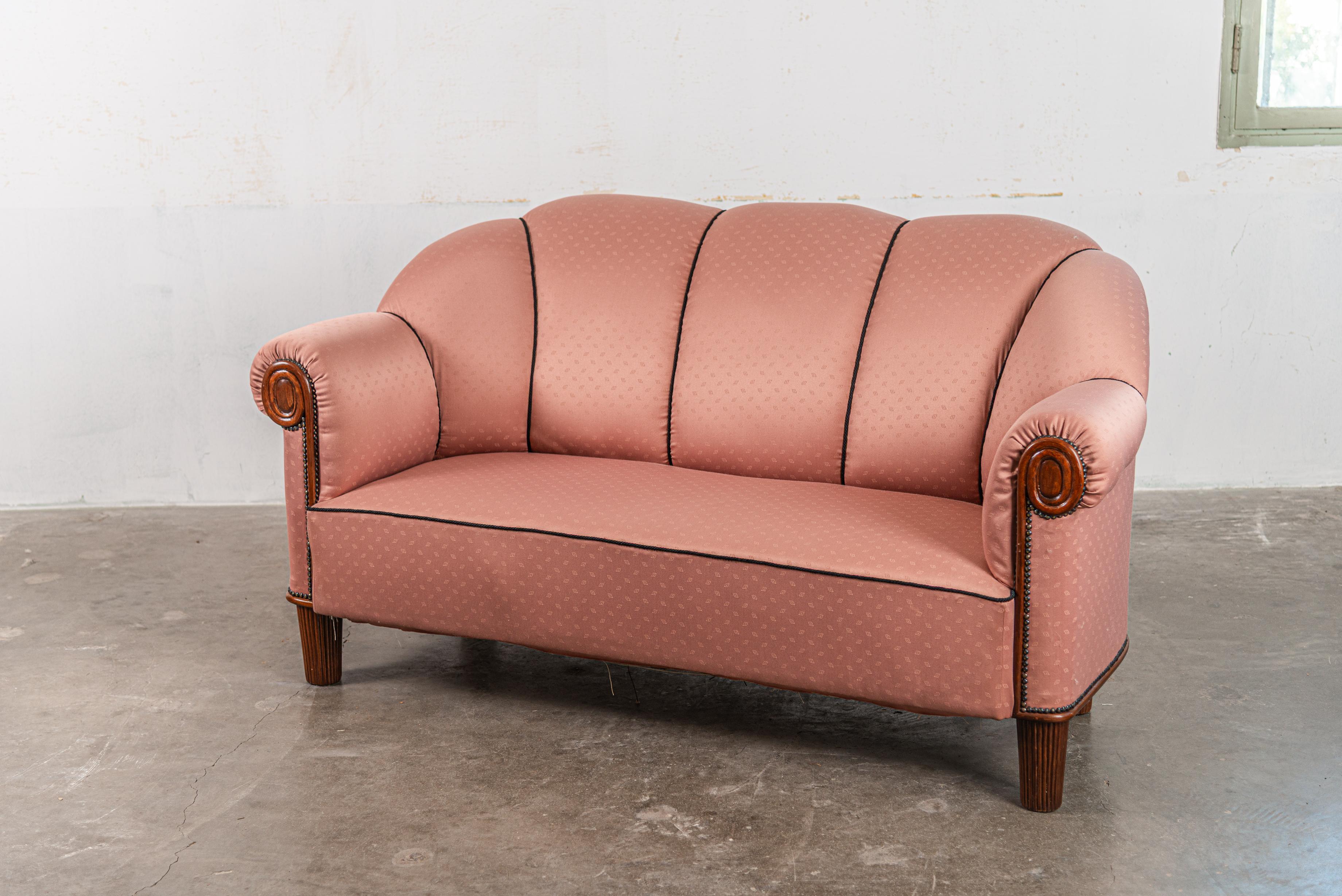 Début du 20ème siècle Exceptionnel canapé d'Otto Prutscher pour Thonet 1919 en vente