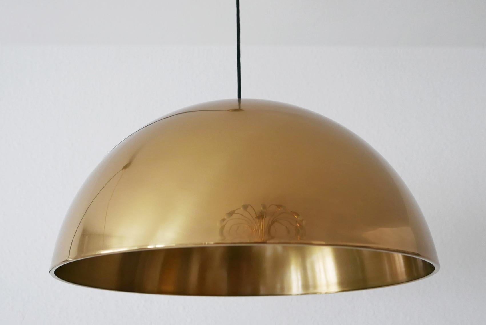 Exceptional Solan Counter Balance Pendant Lamp by Florian Schulz, 1980s, Germany For Sale 4