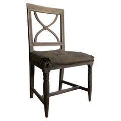 Exceptional Solitary Chair: A Swedish Bellman, circa 1830