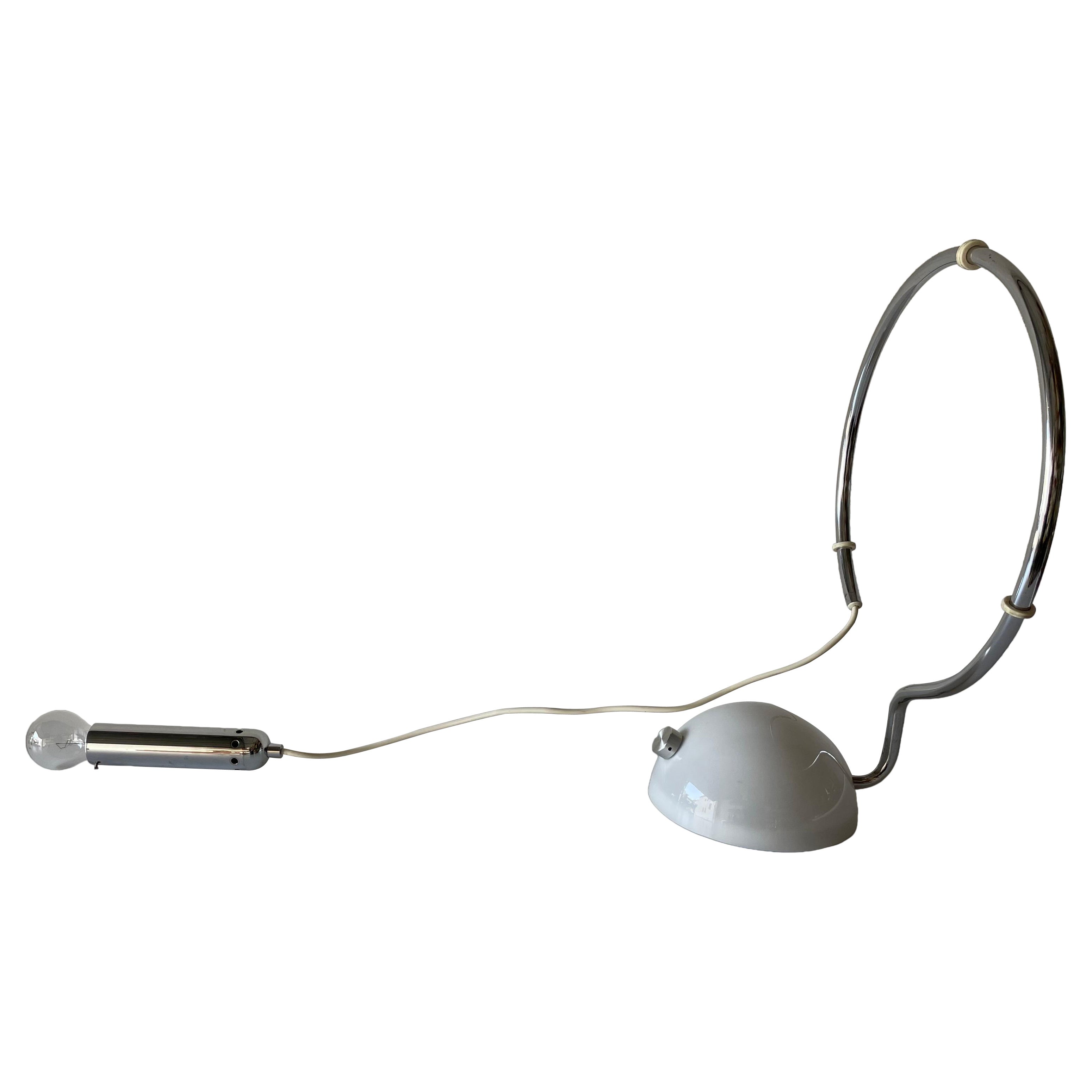 Exceptional Space Age Design Wall Lamp by Guzzini, 1970s, Italy For Sale