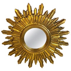 Glass Sunburst Mirrors