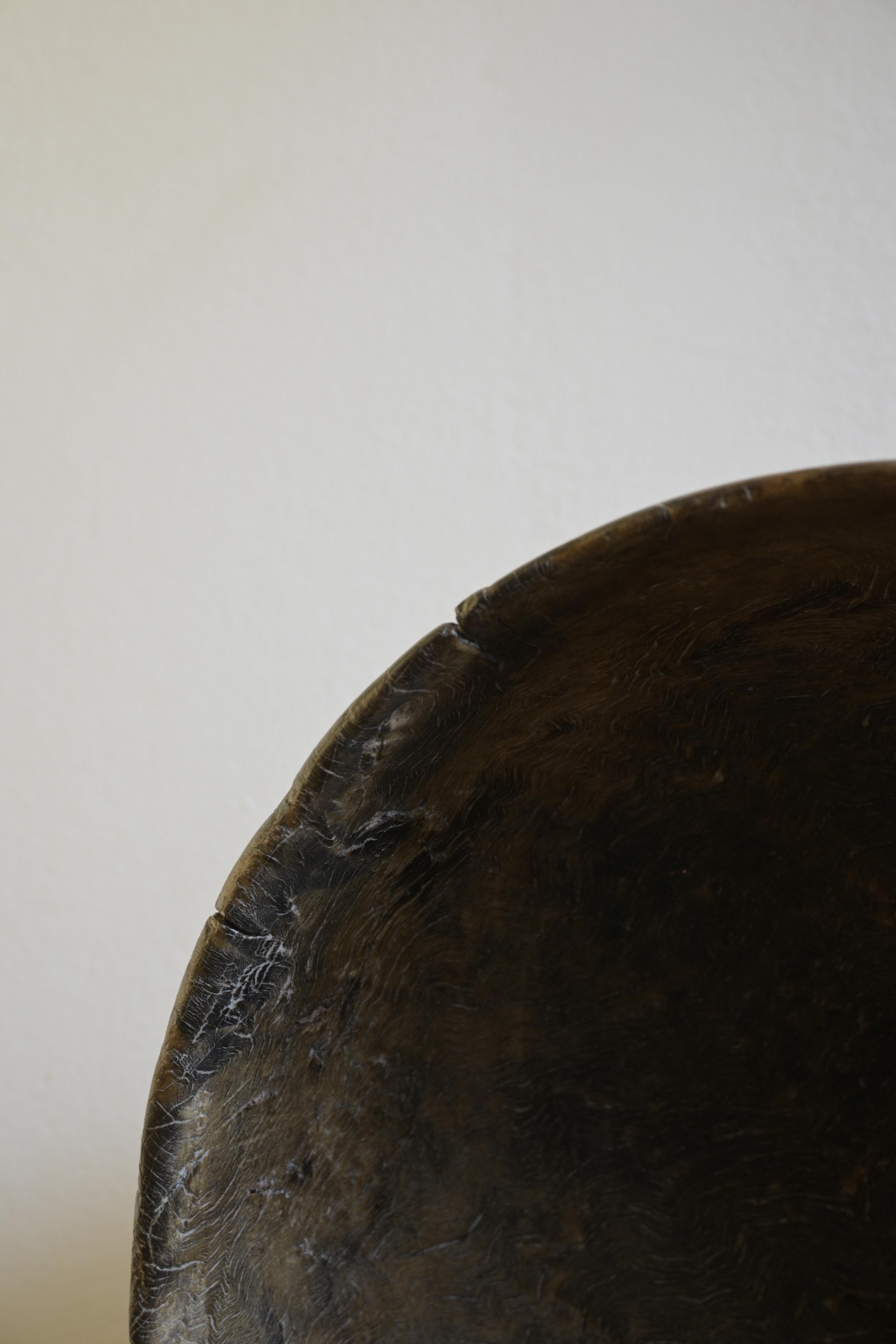 Exceptional Swedish birch burl Bowl ca 1750 For Sale 1