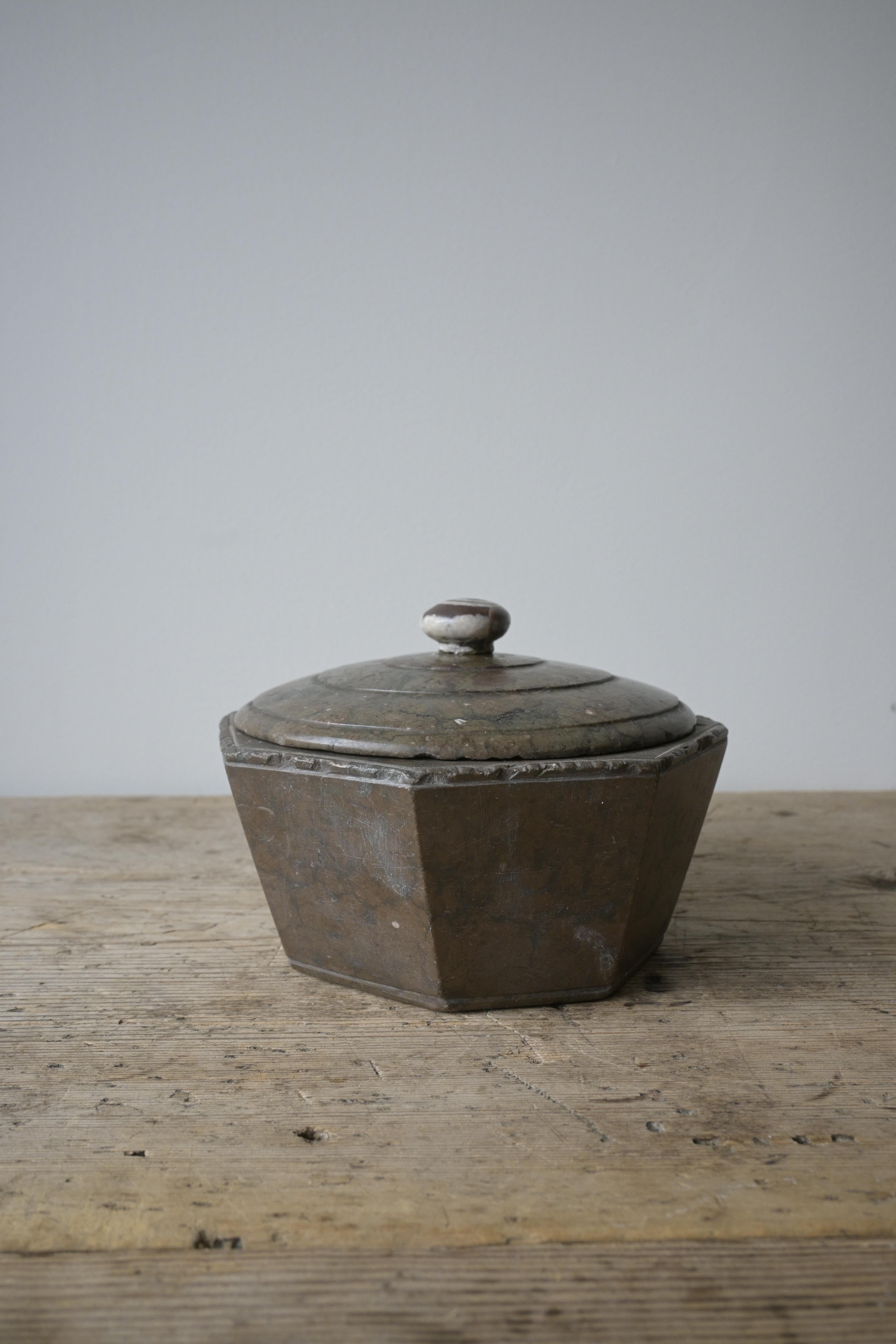 Scandinavian Modern Exceptional Swedish Butter Box ca 1700-1830