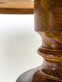 Exceptional Swedish Grace / Art Deco Center Table in Faux Burl Finish, Sweden.