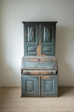 Exceptional Swedish Provincial Bureau Cabinet, ca 1750