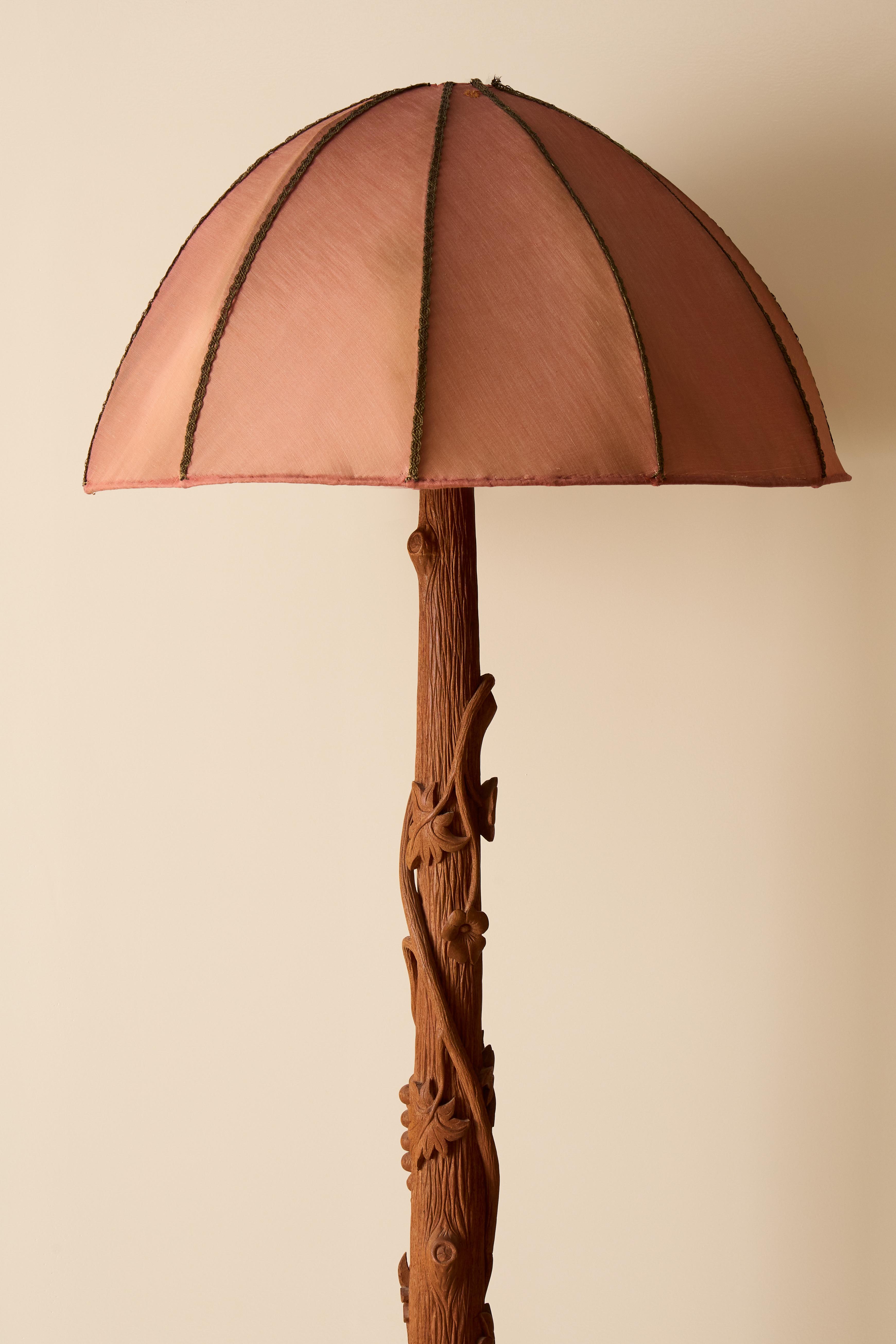 Scandinavian Modern Exceptional Swedish Floor Lamp, 1930s For Sale