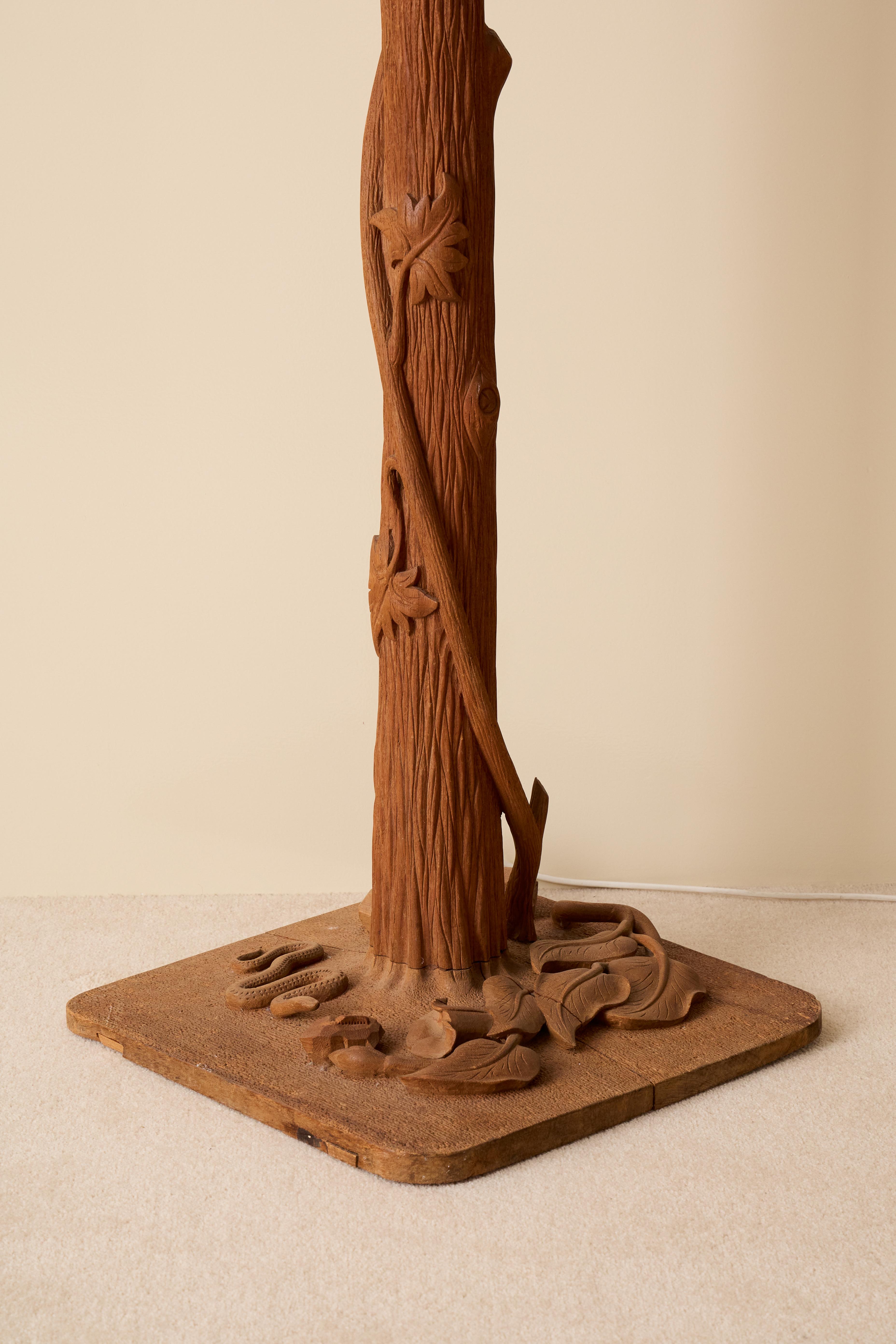Exceptional Swedish Floor Lamp, 1930s For Sale 2