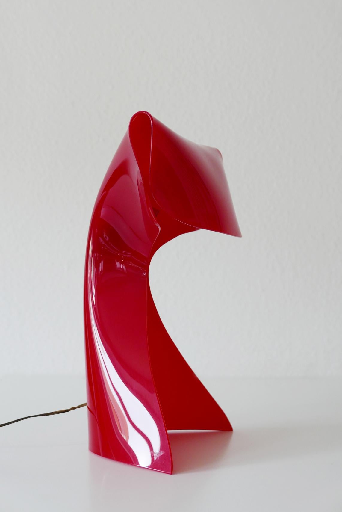 Exceptional Table Lamp by Hanns Hoffmann-Lederer for Heinz Hecht, 1950s, Germany For Sale 6