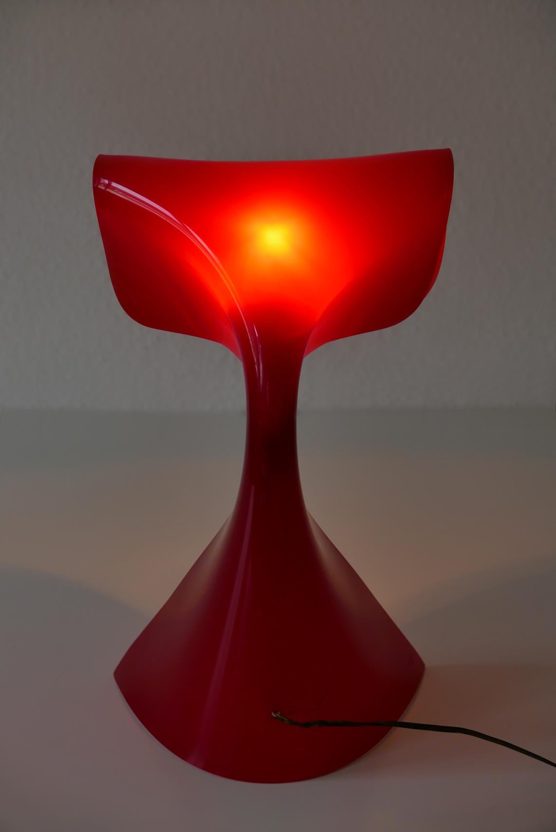 Exceptional Table Lamp by Hanns Hoffmann-Lederer for Heinz Hecht, 1950s, Germany For Sale 11