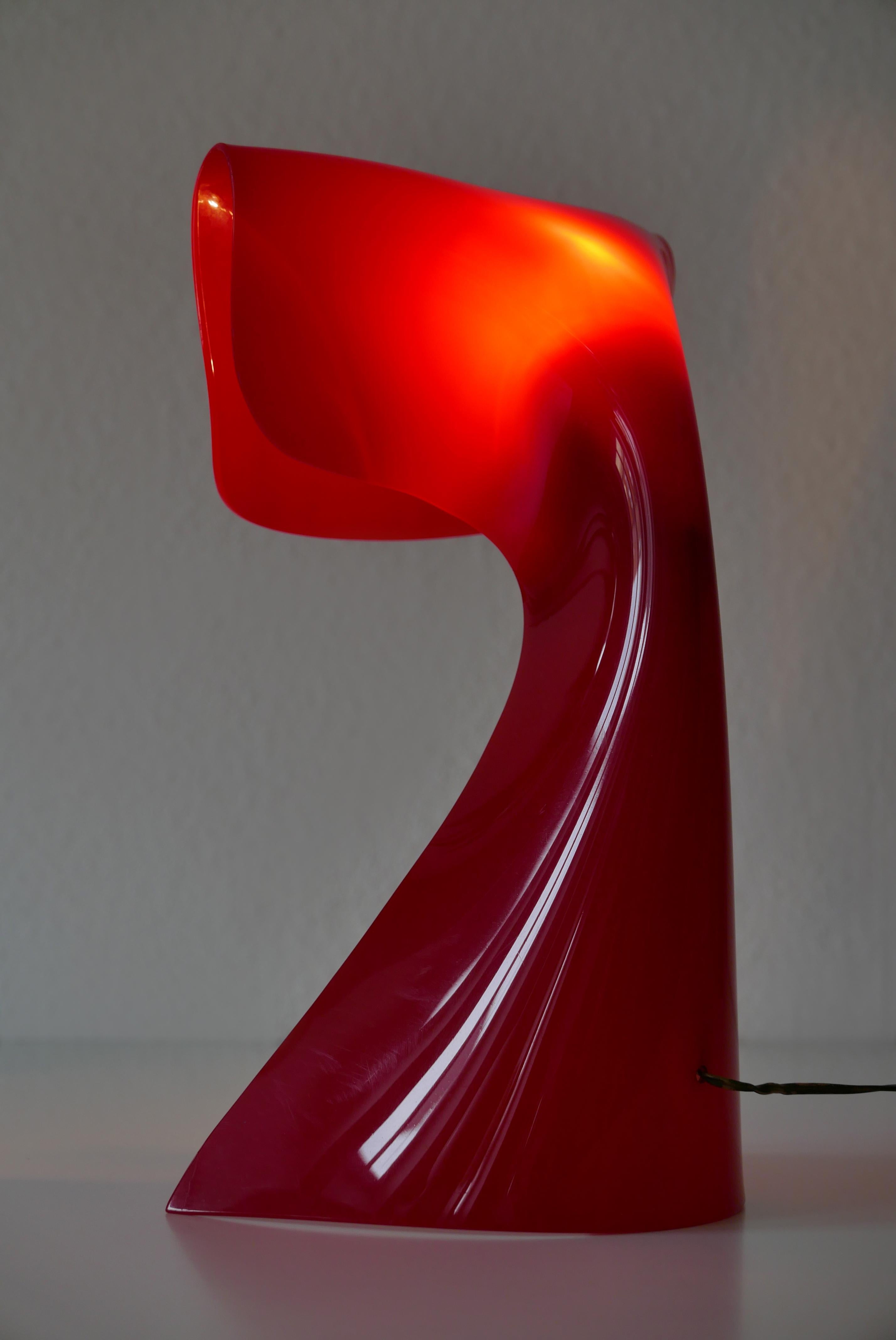 Mid-20th Century Exceptional Table Lamp by Hanns Hoffmann-Lederer for Heinz Hecht, 1950s, Germany For Sale