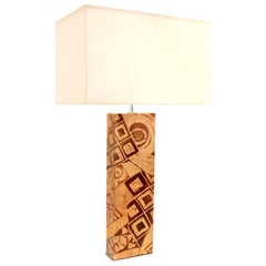 Exceptional Table Lamp by Karl Springer