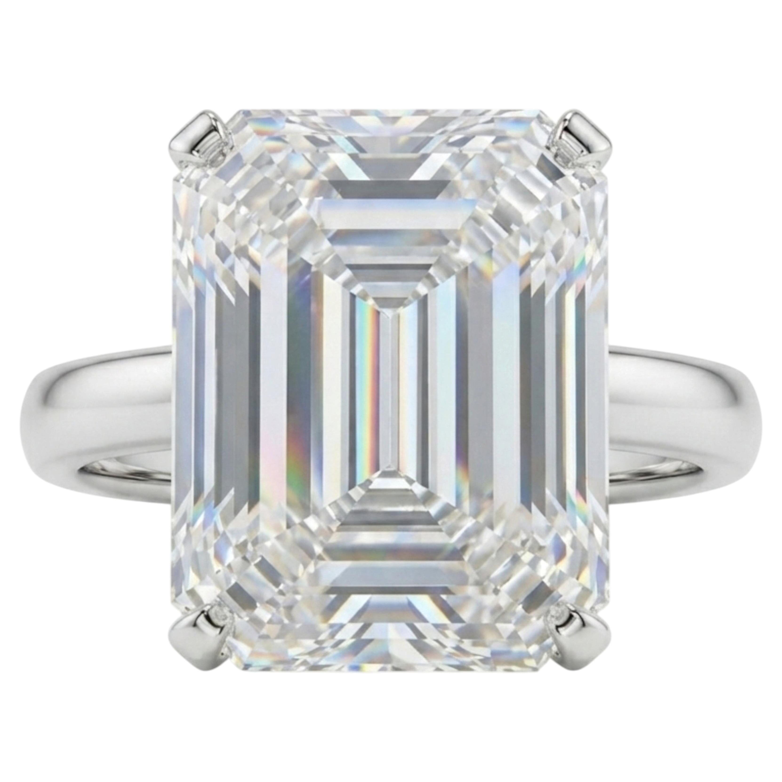 Exceptional The Timeless Brilliance of a 16-Carat Emerald-Cut Masterpiece