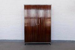 Excepcional armario Thonet Bauhaus, edición de lujo en caoba
