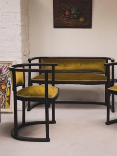 Außergewöhnliche Thonet-Sitzgruppe von Josef Hoffmann, 1905