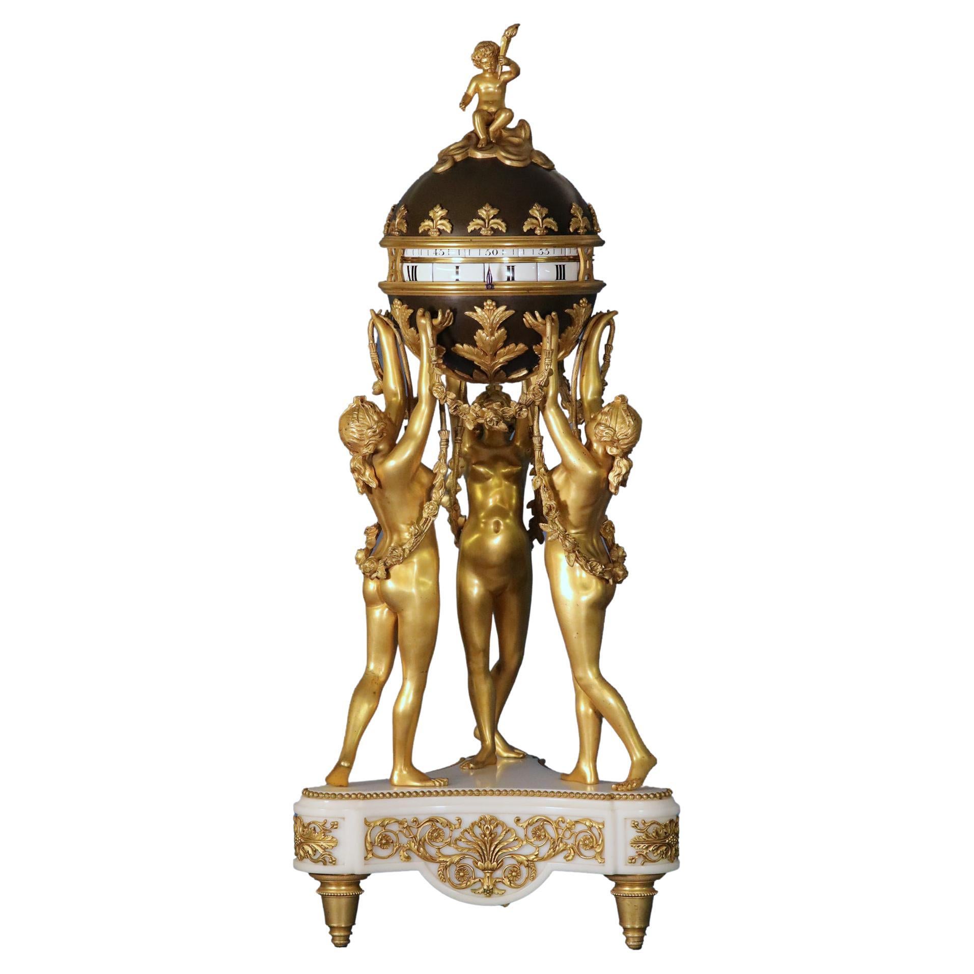 Exceptional Three-Graces Annular Clock