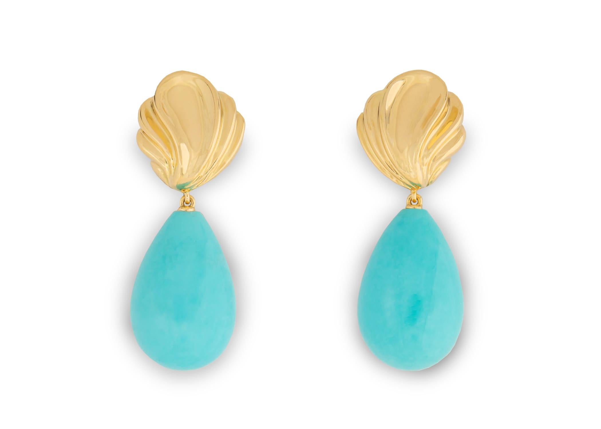 tiffany and co turquoise earrings