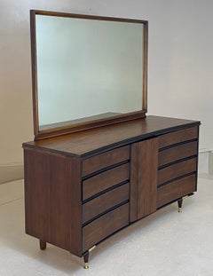 Exceptional Triple Dresser and Mirror by Unagusta