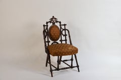 Exceptional Turned Walnut Side Chair by George Hunzinger